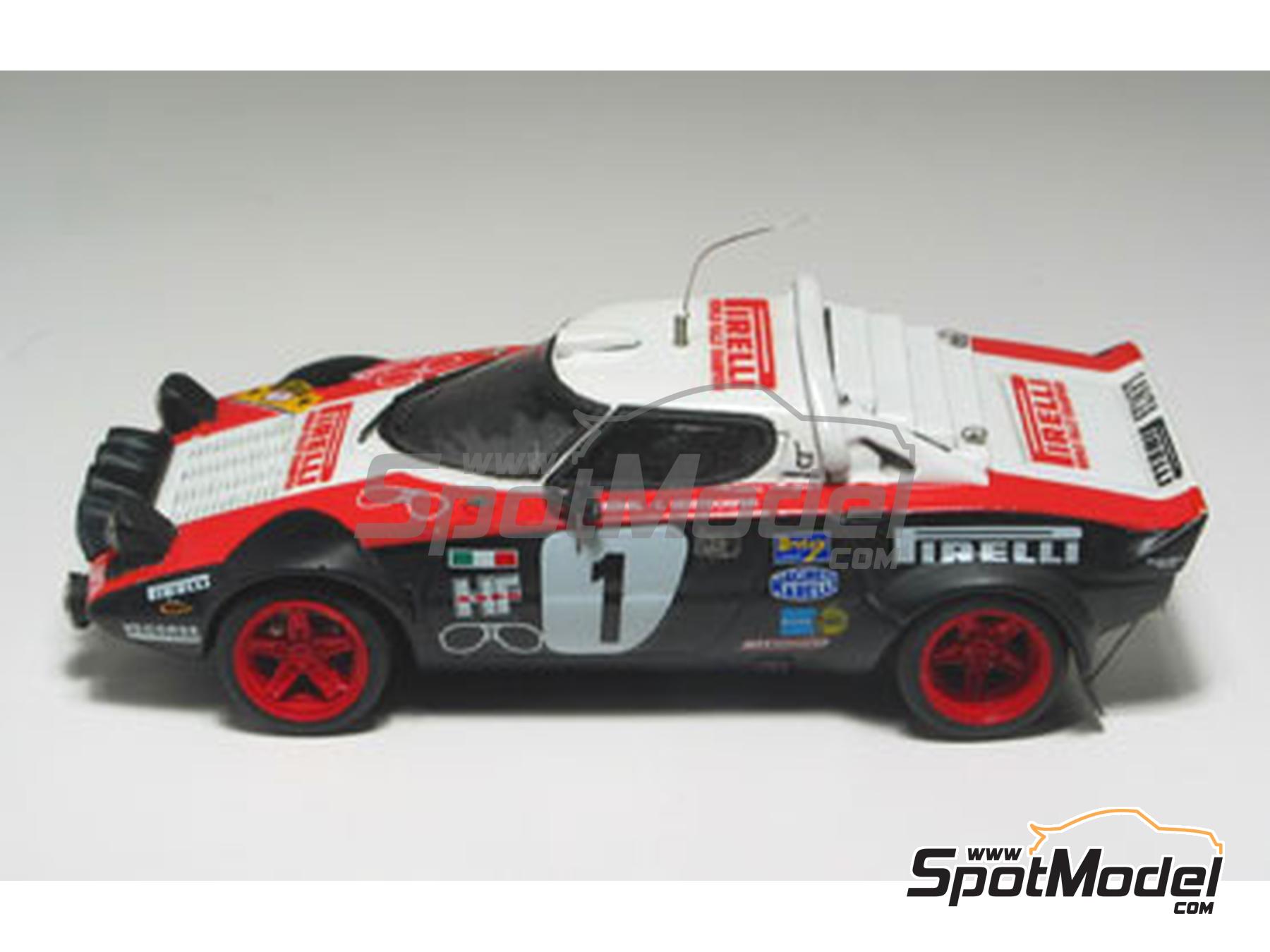 ☆ Racing43 1/24 LANCIA STRATOS sanremo79 BigModel Arena